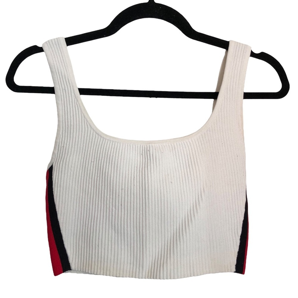 Babaton Sculpted Knit Cropped Top